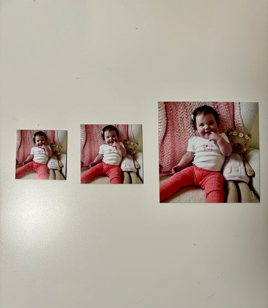 Custom Square Vinyl Magnet (Borderless)