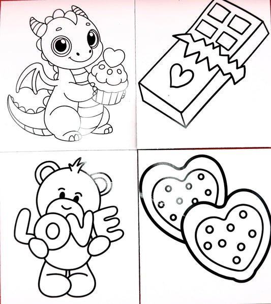 Valentine Dry-Erase Vinyl Magnet Sets